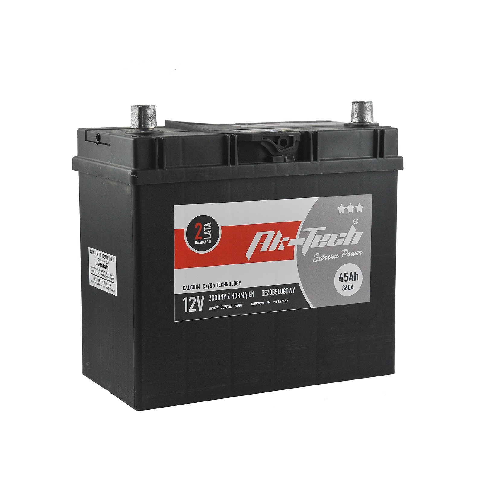 Battery 12V / 45Ah / 360A / Ak-Tech