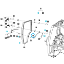 Right Cab Door Inner Handle / TRG862 / LS Tractor / No. 40413738