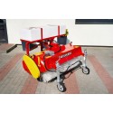 Zametač 150 cm za traktor s košem a zalévací nádobou 4FARMER