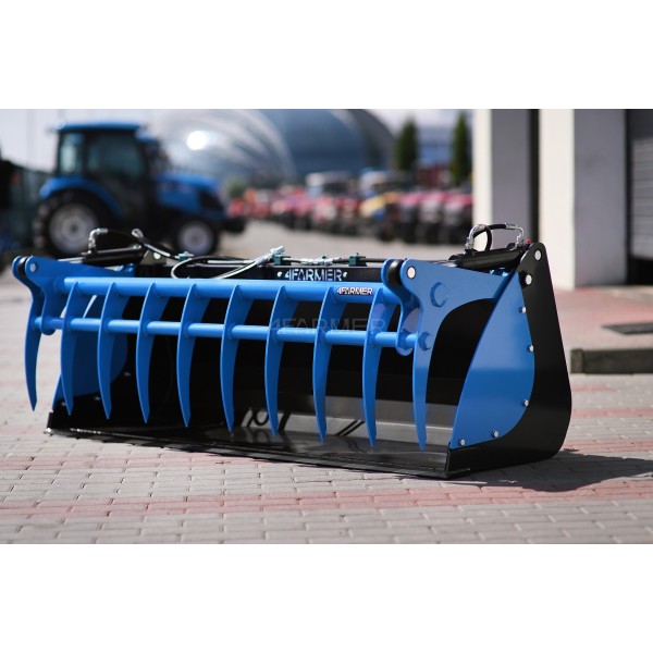 Krokodilschaufel 180 cm 4FARMER für LS-Traktor-Frontlader