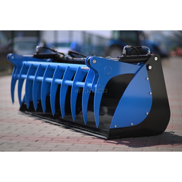 Krokodilschaufel 180 cm 4FARMER für LS-Traktor-Frontlader