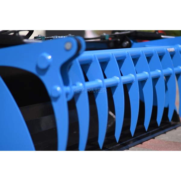 Cuchara de cocodrilo 180 cm 4FARMER para cargador frontal LS Tractor