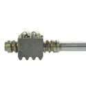 Steering column shaft / 650 mm / Yanmar YM195 / YM240 / YM1300 / YM1500 / YM1600 / YM1700 / YM1900