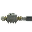 Wałek kolumny kierowniczej / 598 mm / Yanmar YM1601 / YM1610 / YM1800 / YM1802 / YM1810 / YM1820 / YM2000 / YM2000
