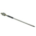 Arbre de colonne de direction / 598 mm / Yanmar YM1601 / YM1610 / YM1800 / YM1802 / YM1810 / YM1820 / YM2000 / YM2000