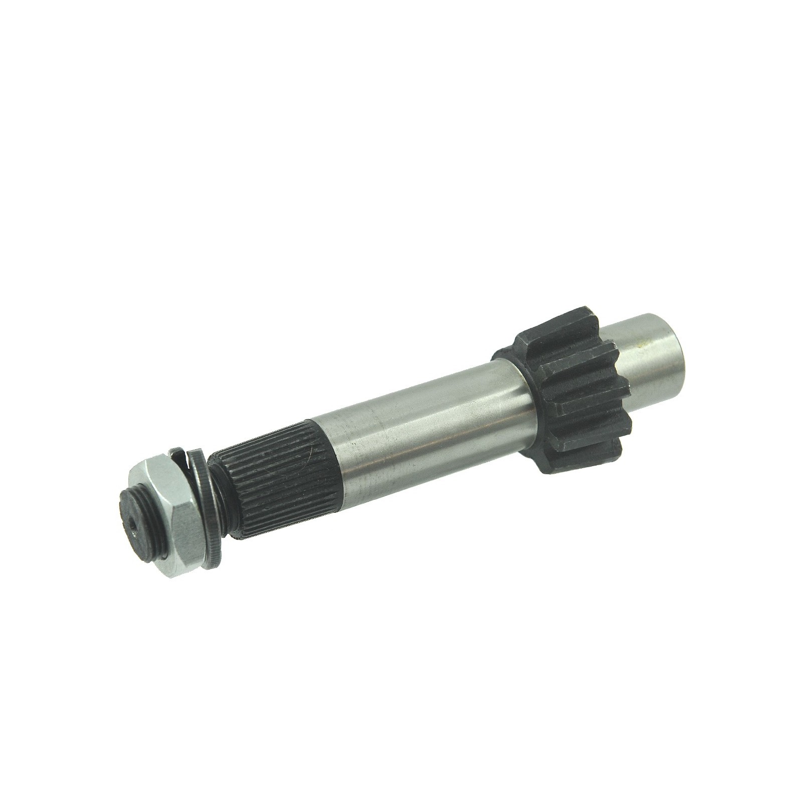 Steering gear shaft / 25.70 x 162 mm / 36T / Kubota / Yanmar
