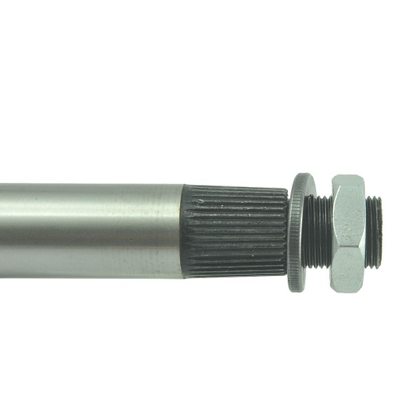 Steering gear shaft / 25.70 x 162 mm / 36T / Kubota / Yanmar