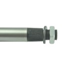 Arbre de direction / 25,70 x 162 mm / 36 dents / Kubota / Yanmar