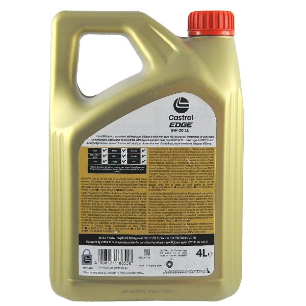 Castrol EDGE 5W-30 LL, Olej silnikowy, 4l