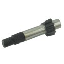 Steering gear shaft / 25.70 x 162 mm / 36T / Yanmar