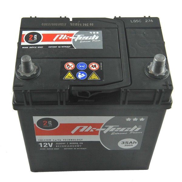Baterie 12V / 35Ah / 300A / Ak-Tech
