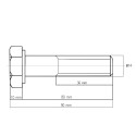 Perno M14 x 80 / EFD/EFDH / 4FARMER