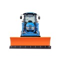 LS Traktor MT3.40 HST mit Kabine, Frontlader und Schneepflug mit Eurorahmen 4FARMER