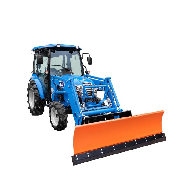 LS Tractor MT3.40 HST with cabin, front loader and snow plow with Euro frame 4FARMER