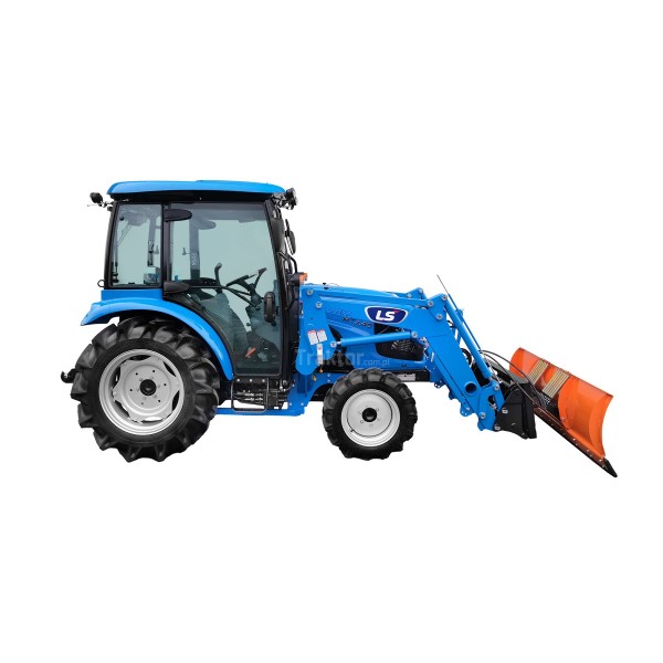 LS Traktor MT3.40 HST mit Kabine, Frontlader und Schneepflug mit Eurorahmen 4FARMER
