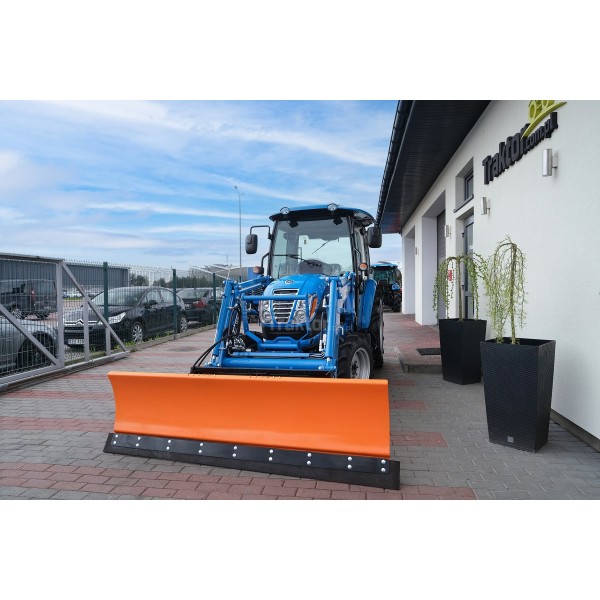 LS Tractor MT3.40 HST with cabin, front loader and snow plow with Euro frame 4FARMER