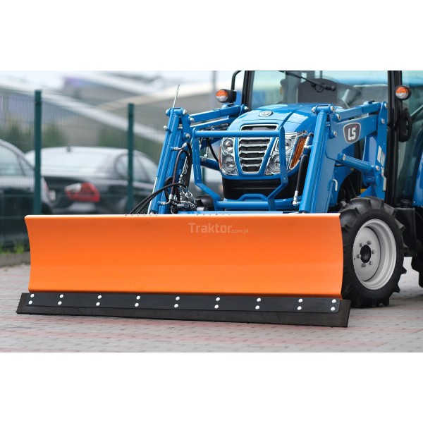 LS Tractor MT3.40 HST with cabin, front loader and snow plow with Euro frame 4FARMER