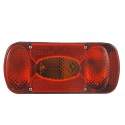 Rear lamp for trailer / 98 x 215 mm / 020201020000