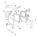 Osłona wentylatora chłodnicy / TRG170 / LS Tractor 40192385 | Traktor.com.pl