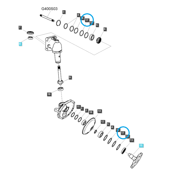Espaciador 60,8 x 50 x 0,8 mm / TRG400 / Ls Tractor 40218951