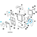 Fixation radiateur radiateur (gauche) / TRG170 / LS Tractor 40309922