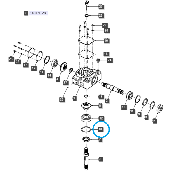 Podložka 0,1t-ASL / Ls Traktor 40428050