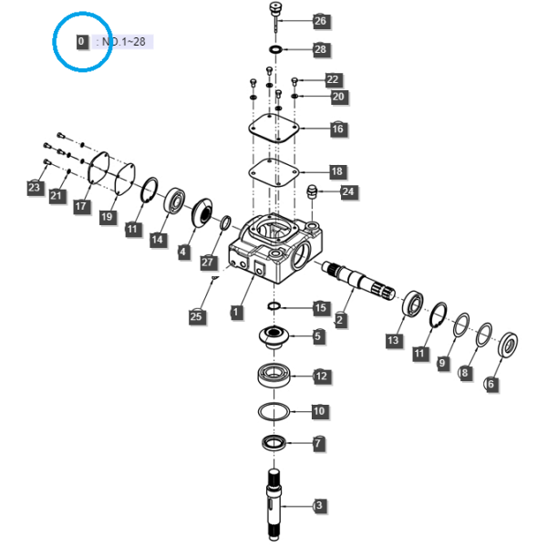 Kompletná prevodovka / Ls Traktor 40429518