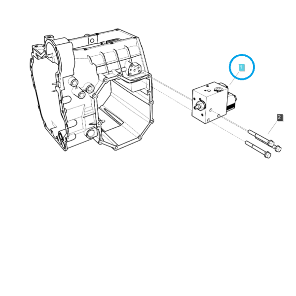 Sada ventilů PTO / traktor LS / č. 40354836