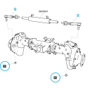 Tie Rod End Nut / TRG400 / LS Tractor / No. 40205806