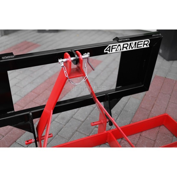 Grader, leveler, truss, leveler 140 cm with mounting frame TUR 4FARMER
