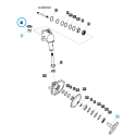 Řetězové kolo, kuželové kolo 15T / TRG400 / LS Traktor 40195030