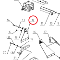 Wieszak do ramienia 335 mm glebogryzarki separacyjnej SB