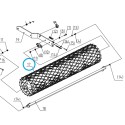 Mesh roller for SB145, STB145.014 separation tiller