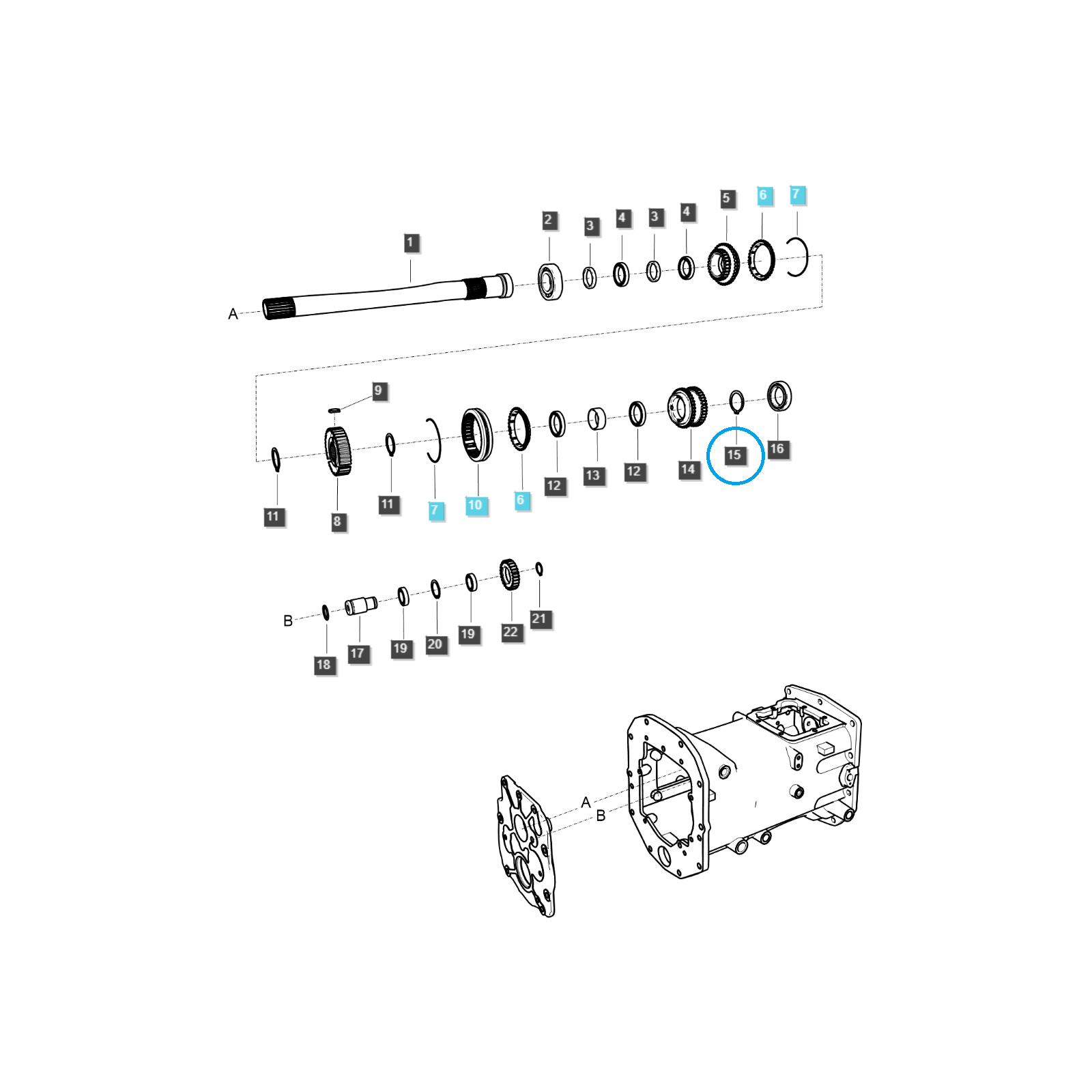 Pierścień segera Ø 40 / S810040001 / LS Tractor 40029277 | Traktor.com.pl