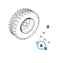 Stift, Schraube M16 x 1,5 x 25 / S167162527 / Ls Traktor 40404845