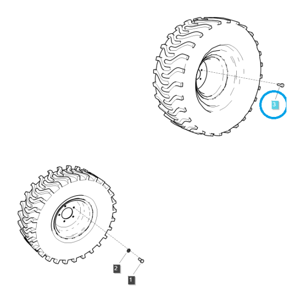 Skrutka 7/16_20 UNF / TRG490 / Ls Traktor 40404861