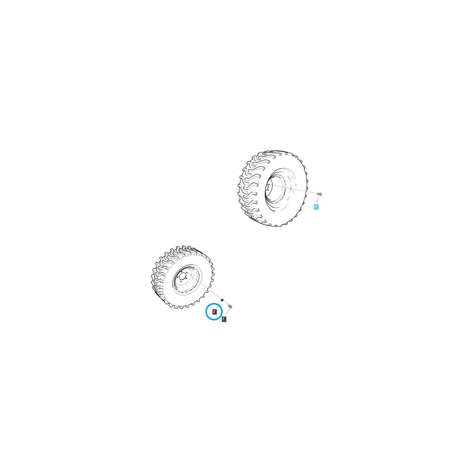 Rondelle élastique 7/16 / TRG490 / Ls Tracteur 40404860