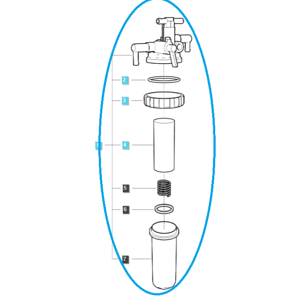 Main fuel filter / TRG010 / Ls Tractor 40377208