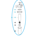 Hlavní palivový filtr / TRG010 / Ls Traktor 40377208