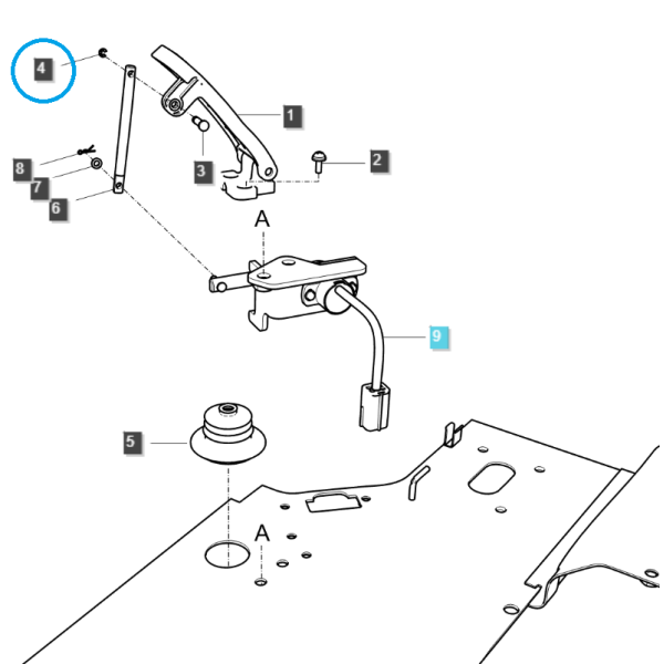 Poistný krúžok / S814004003 / Ls Traktor 40029312