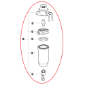 Filtre à carburant principal / EGQ125 / Ls Tractor 40266160