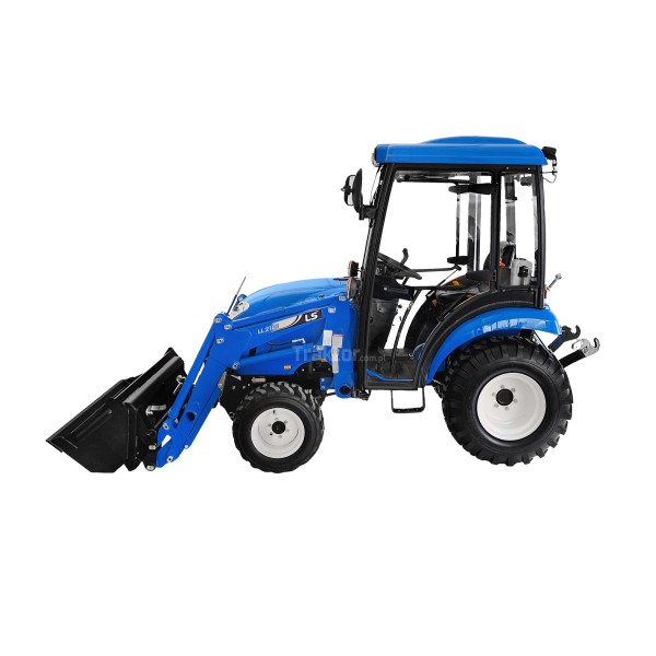 LS Traktor XJ25 HST mit Kabine, Industriereifen und Frontlader