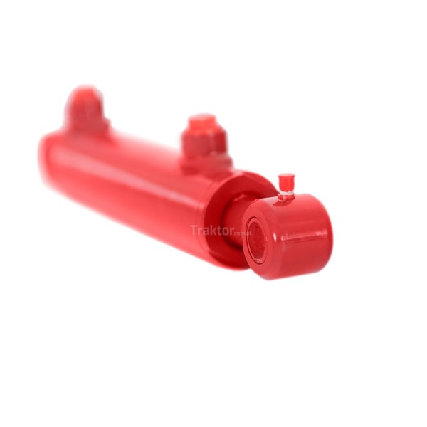 Dvojčinný hydraulický valec / 295 mm / HC2-135-295-25-50 - červený