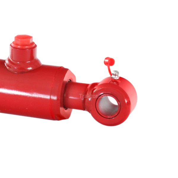 Siłownik hydrauliczny dwustronnego działania / 295 mm / HC2-135-295-25-50 - red