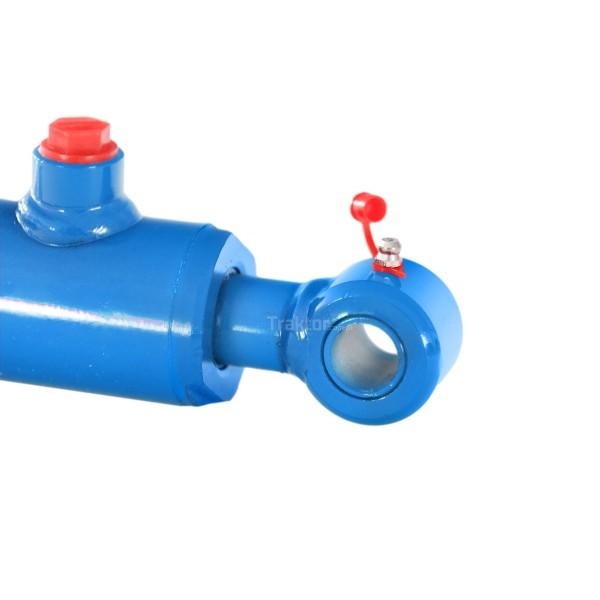 Siłownik hydrauliczny dwustronnego działania / 295 mm / HC2-135-295-25-50 - blue