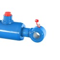 Siłownik hydrauliczny dwustronnego działania / 295 mm / HC2-135-295-25-50 - blue
