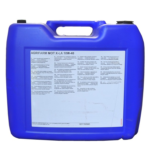Fuchs Agrifarm MOT X-LA 10W40 engine oil