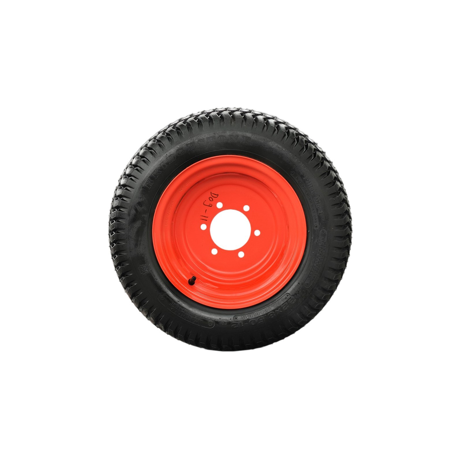 Kompletní kolo 22x8,50-12 / travní plášť