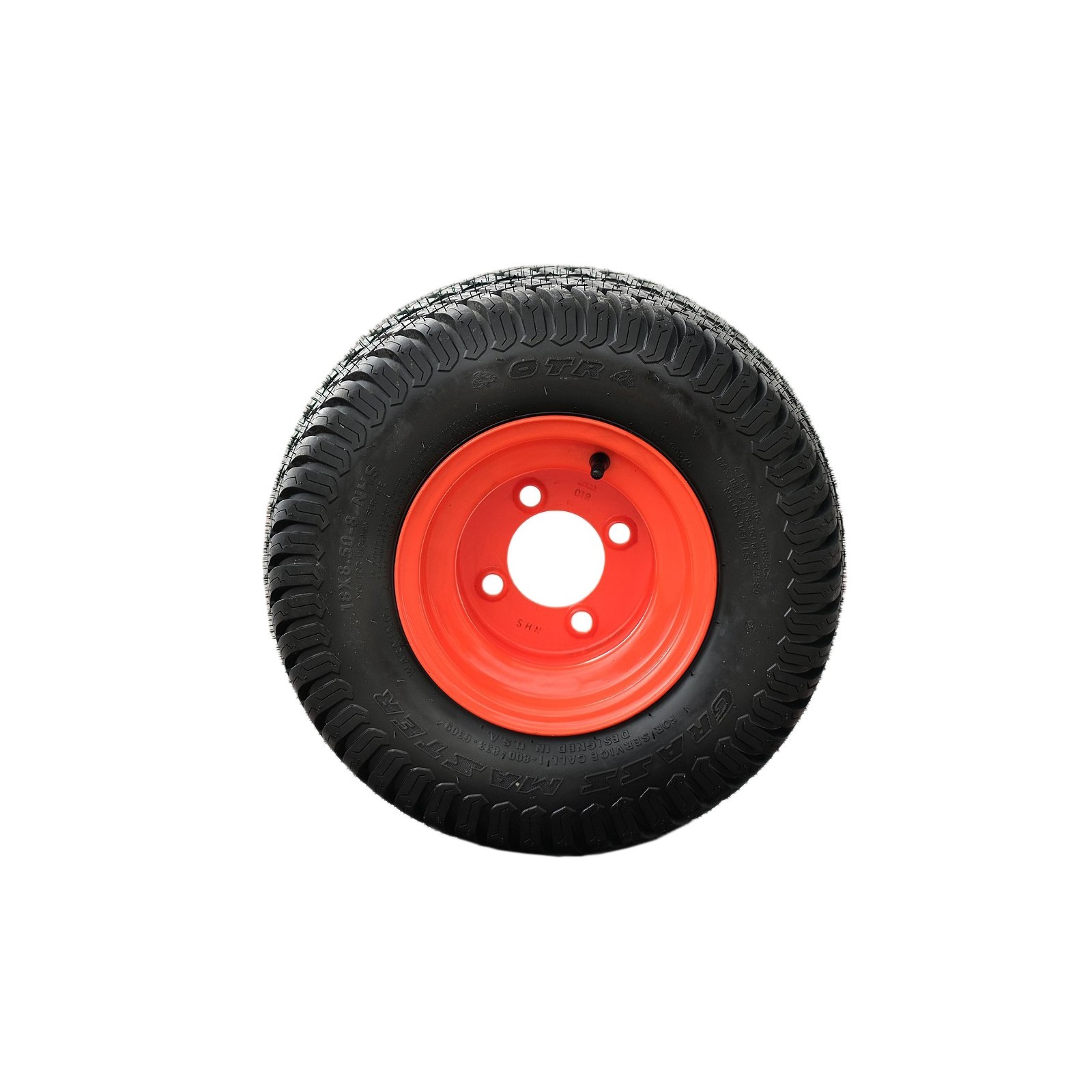 Komplettrad 18x8,50-8 / Grasreifen