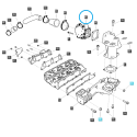 Przepustnica ACV / EGQ160 / MT5.73 / MT5.68 / XU6158 / XU6168 / LS Tractor / nr 40265758 | Traktor.com.pl
